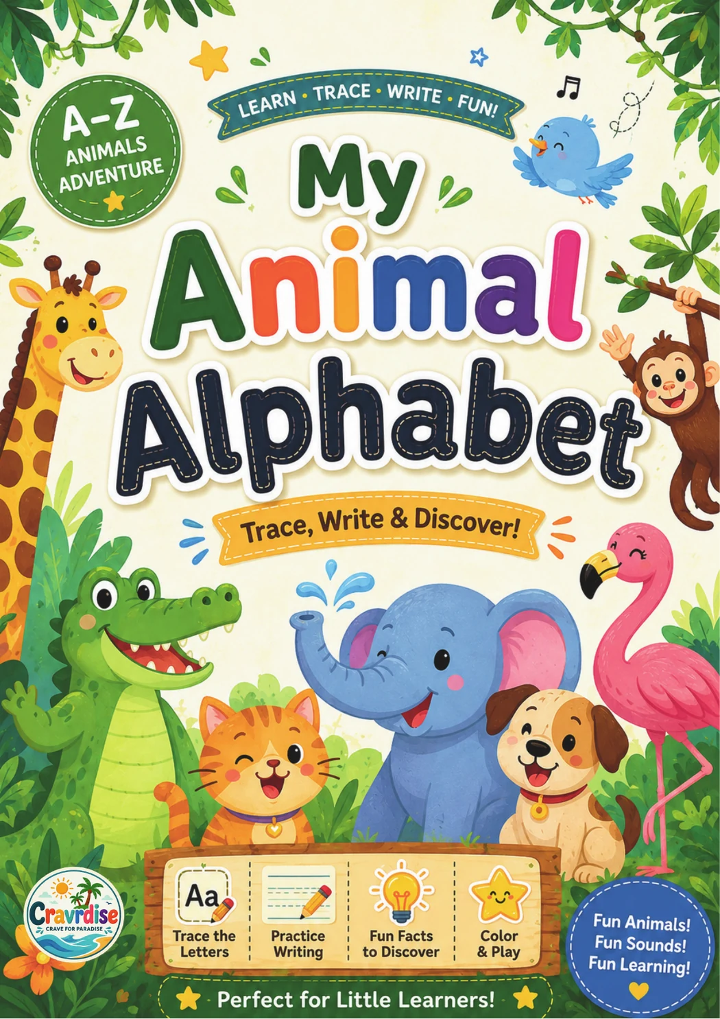 My Animal Alphabet workbook cover